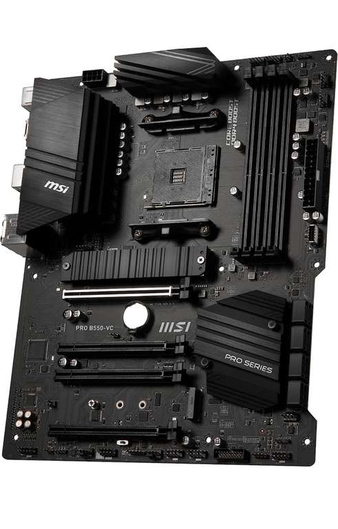 Amazon: MSI Pro B550-VC ProSeries Placa Base (AMD AM4, DDR4, PCIe 4.0, SATA 6Gb/s, M.2, USB 3.2 Gen 2, HDMI/DP, ATX)