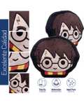 Amazon: Cojin bordado de Harry Potter, Hermione y Ron | Envío gratis con Prime