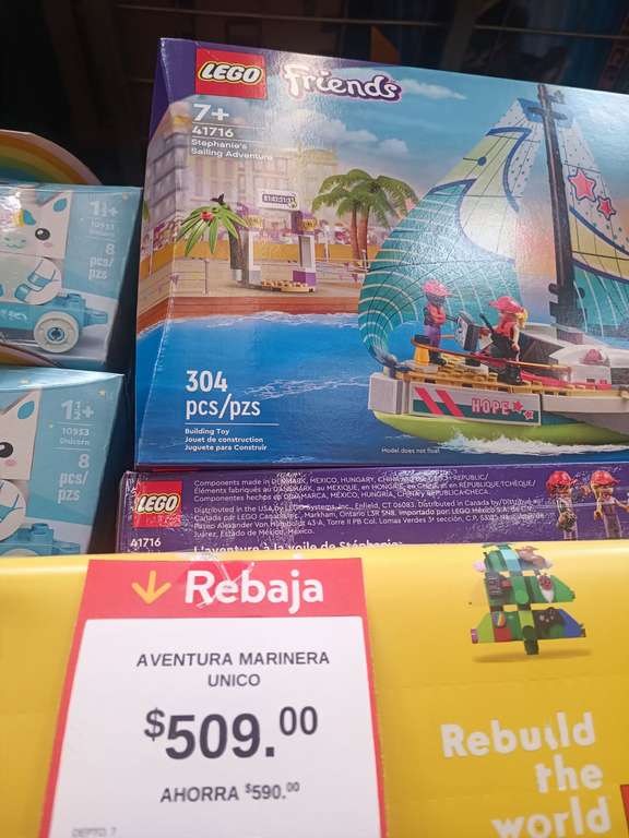 LEGO friends Aventura acuática | Walmart Super