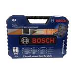 Amazon: Bosch Set de Puntas y Brocas en Titanio Bosch 103 unidades
