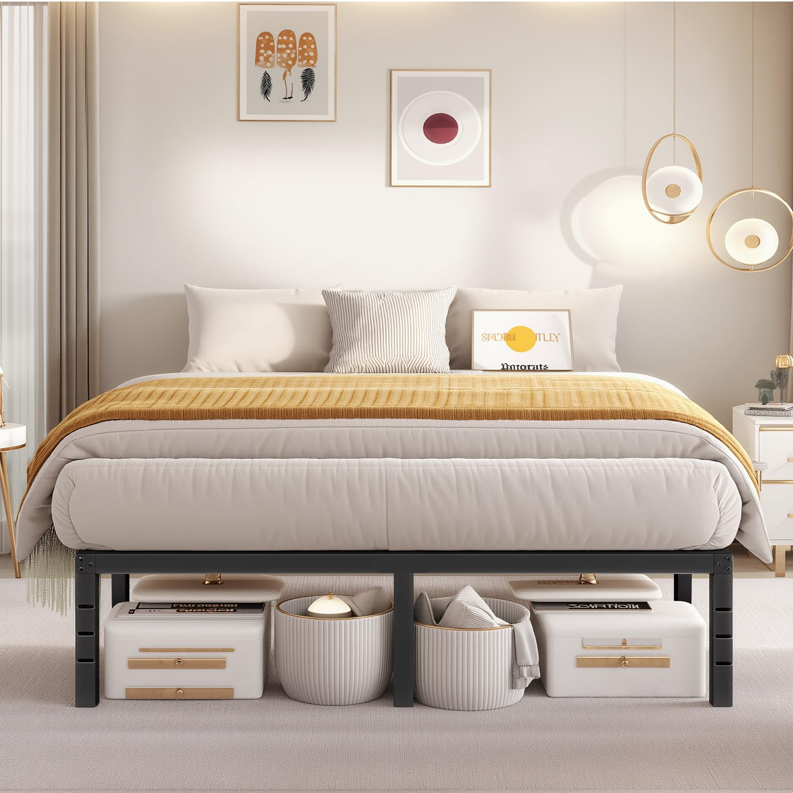 Amazon: Base para cama king size