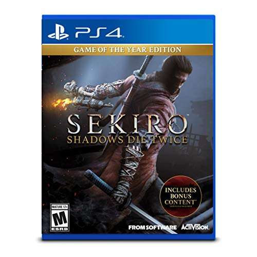 Sekiro Shadows Die Twice - PlayStation 4 - Amazon