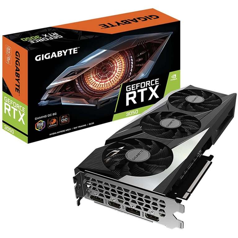 Amazon Mx: Tarjeta gráfica Gigabyte GeForce RTX 3050 Gaming OC 8GB