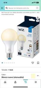 Amazon: Foco inteligente WiZ A21 1600 lumens