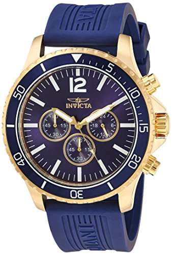Amazon: reloj Invicta Pro Diver Men 48mm Stainless Steel Gold Blue