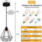 Amazon: Lámpara de Techo Luz Colgante Vintage