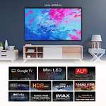Amazon: TCL Smart TV Pantalla 65" 65QM850G Google TV MiniLED Compatible con Alexa IMAX