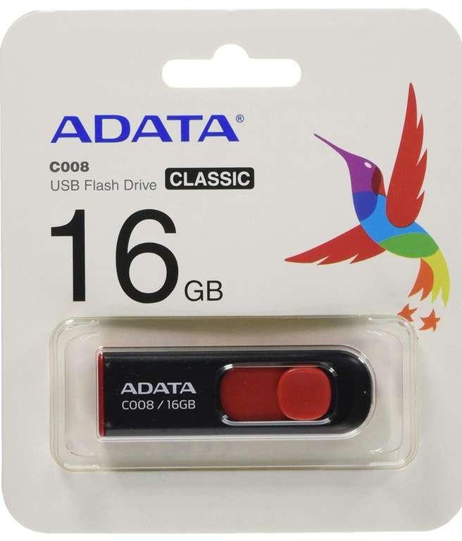 Amazon: ADATA 16 GB Memoria Flash USB 2.0
