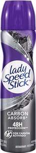 Amazon: Lady Speed Stick Desodorante Carbon Absorb en Aerosol 91gr