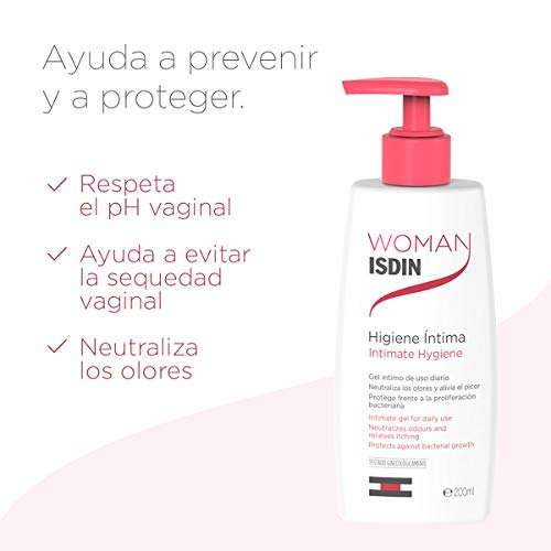 Amazon: ISDIN Woman Higiene Intima, Gel de baño 200ml | envío gratis con Prime