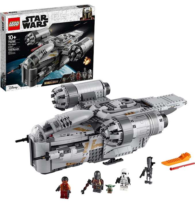 Amazon: LEGO Kit de construcción Star Wars: The Mandalorian 75292 The Razor Crest (1023 Piezas)
