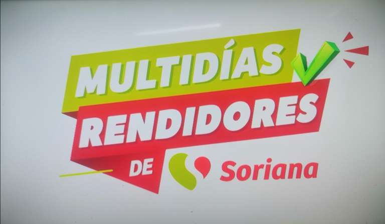 Soriana: MultiDías Rendidores Miércoles 17 Mayo: 40% de descuento en galletas Marinela, marcas Depend y Lysol, y más