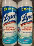Farmacias Guadalajara: Lysol toallitas desinfectantes 2 x $37.50