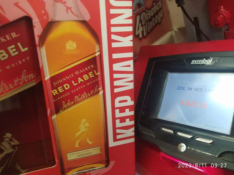 Sam's club capu: Whisky Johnnie Walker Red Label