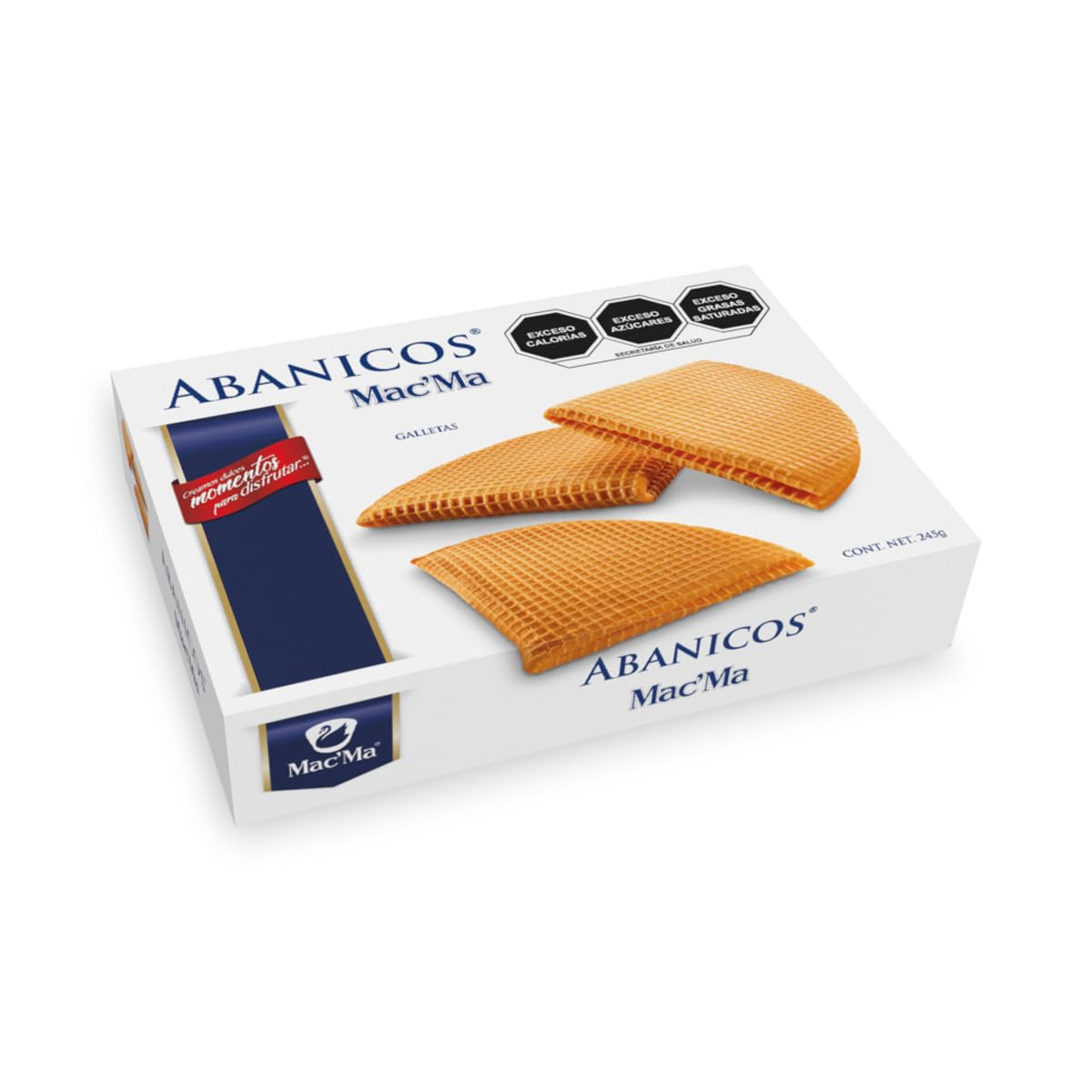 AMAZON: Mac´Ma - Galletas Abanico Mac Ma 245 gramos (Cupón del vendedor) | Planea y Ahorra