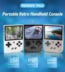 Aliexpress: Anbernic-consola de juegos portátil RG35XX PLUS, pantalla IPS de 3,5 pulgadas, HDMI (Soporta PS1, PSP, NDS, SNES, GBA y más)