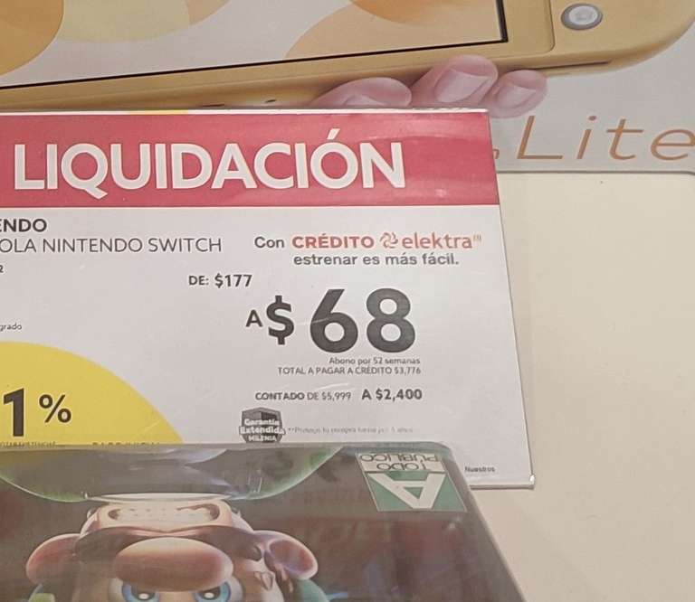 Elektra Puebla: Nintendo Switch Lite