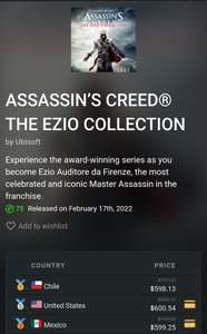 Nintendo | Assassins creed: The Ezio Collection para Nintendo Switch