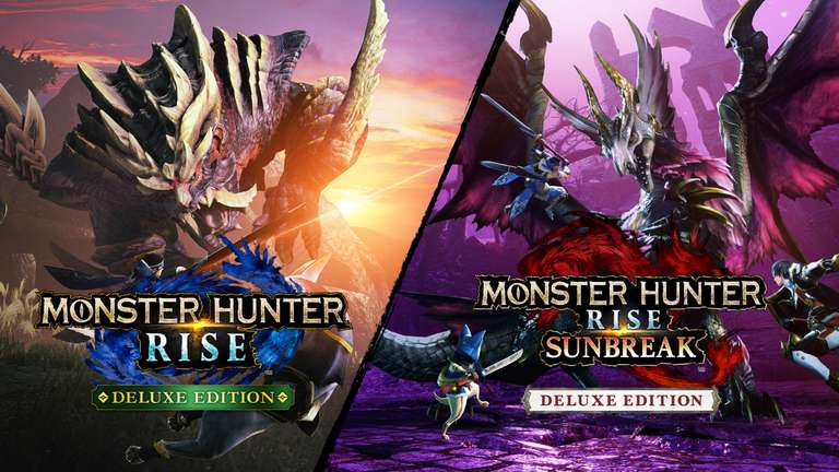 Eshop Argentina: Monster Hunter Rise + Sunbreak Deluxe Edition
