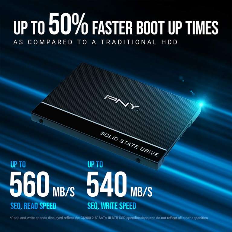 Cyberpuerta: SSD PNY CS900, 120GB, SATA III, 2.5''