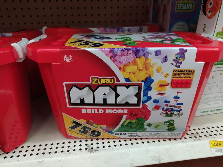 Walmart: Bloques Zuru Max Competencia de LEGO