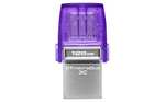 Amazon: Kingston USB Data Traveler MicroDuo 3C, Capacidad: 128GB, USB Type-C y Type-A (DTDUO3CG3/128GB)