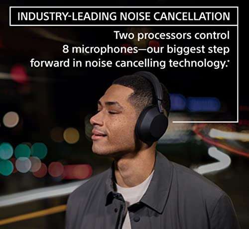 Amazon: Sony WH-1000XM5 audífonos inalámbricos con Cancelación de Ruido, Negro pagando con HSBC