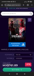 Marvel's Spider-Man 2 PS5 en CDKEYS