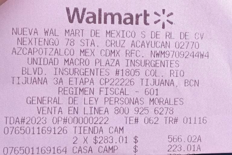 Walmart: Casa de Campaña Coleman $223.01