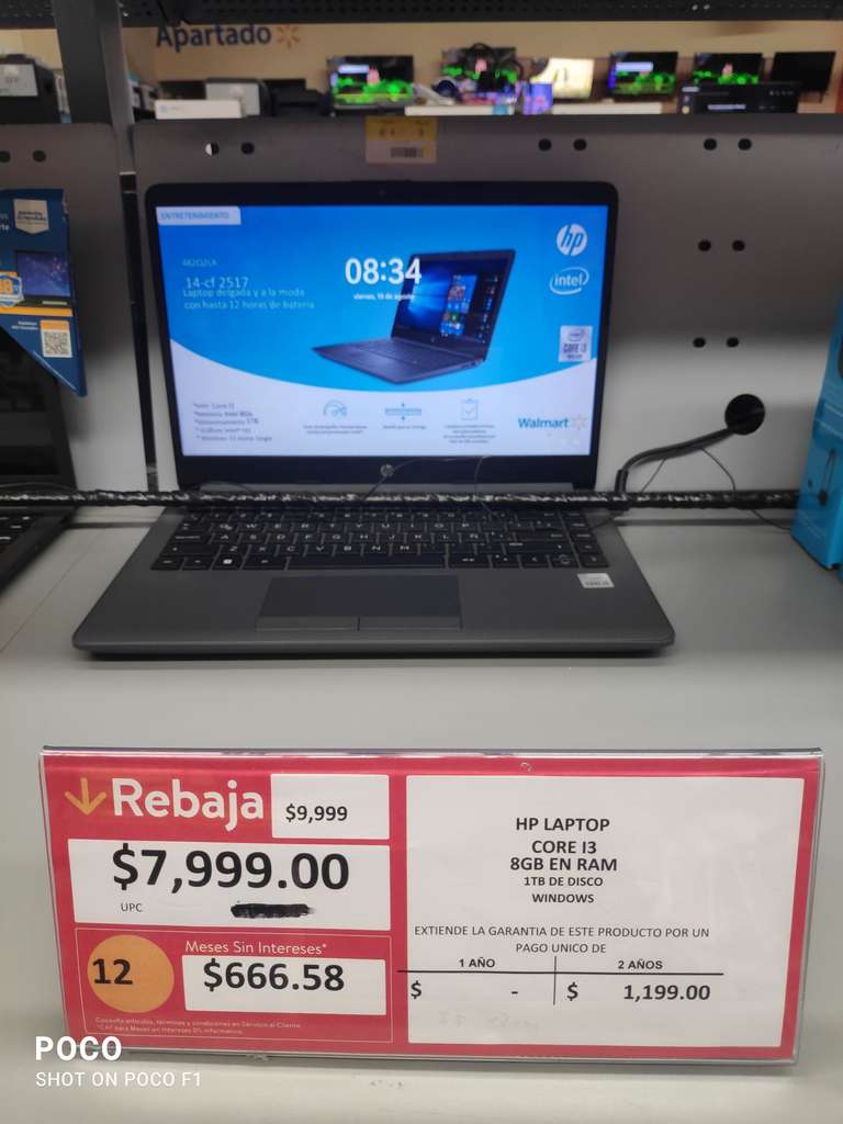 Walmart Laptop HP 14-cf 2517