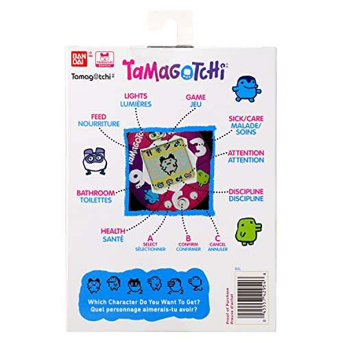 Amazon: TAMAGOTCHI Original Denim Patches Parches de Mezclilla Mascota Electrónica para Niños Juguete Interactivo Original de Bandai