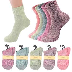 Amazon calcetines 5 pares, 5 colores Térmicos de Lana para Mujer- envío prime