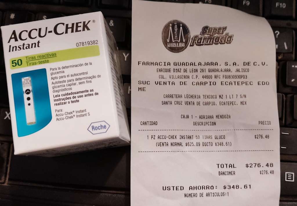 Derribar Marinero Disturbio Farmacias Guadalajara | Accu-Chek Instant 50 Tiras Reactivas para Medición  de Glucosa - promodescuentos.com