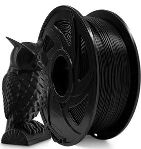 Amazon | Oferta relámpago: 3D PLA 1KG1.75-BLK PLA 3D Filamento de Impresora