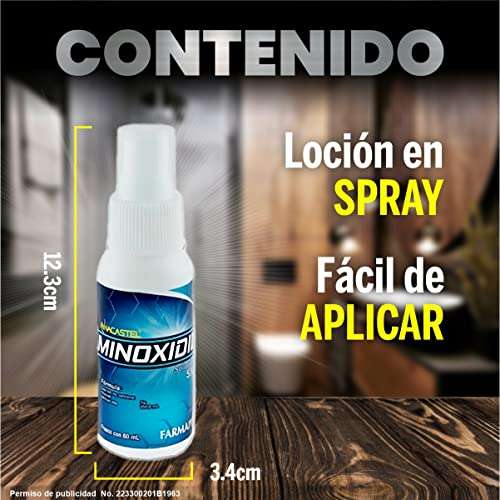 Amazon: Minoxidil 5% tratamiento barba y cabello 60ml