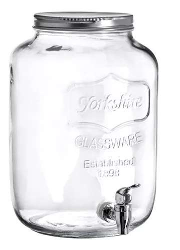 Mercado libre: Yorkshire Glassware - Dispensador Vintage de vidrio para bebidas - 8 Litros