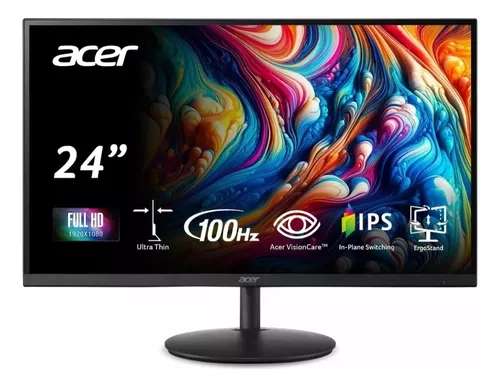 Mercado Libre: Monitor 24” Acer IPS 100hz buen precio