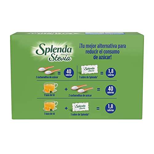 Amazon Splenda Stevia 160g- 160 sobres- envío prime