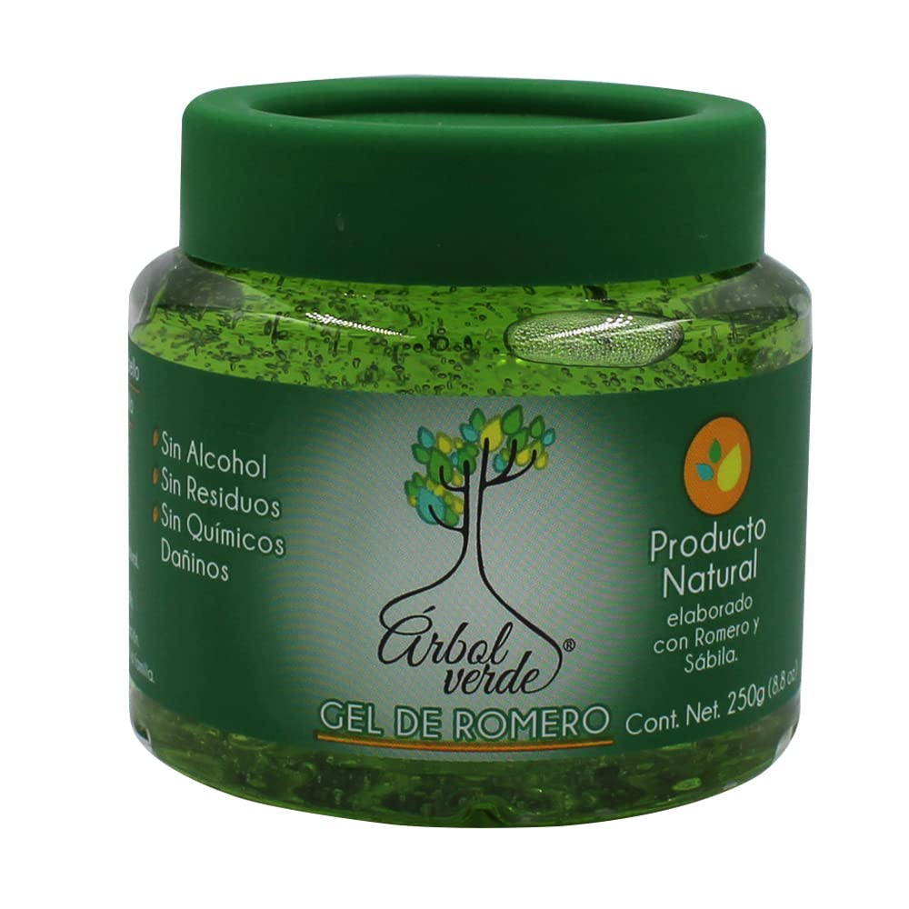 Amazon: Árbol Verde - Gel Fijador Para Cabello con Romero y Sábila, 250 g (con Planea y Ahorra)