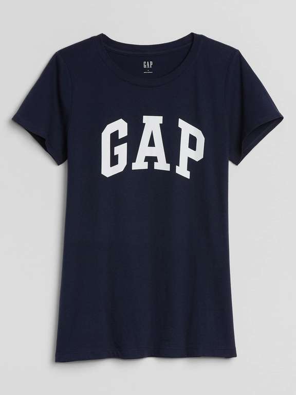 Amazon: GAP 2-Pack Classic Logo tee T-Shirt Camisa Mujer talla grande