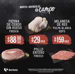 Soriana: Martes y Miércoles del Campo 17 y 18 Octubre: Jitomate Saladet $14.50 kg • Manzana Golden a Granel ó en Bolsa $26.80 kg