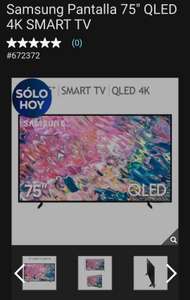 Costco: Samsung Pantalla 75" QLED 4K SMART TV