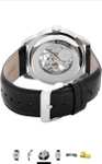 Amazon - Reloj Invicta Specialty - mecánico, acero inoxidable y cuero, 42 mm, plateado, dorado, negro | Precio al momento de pagar