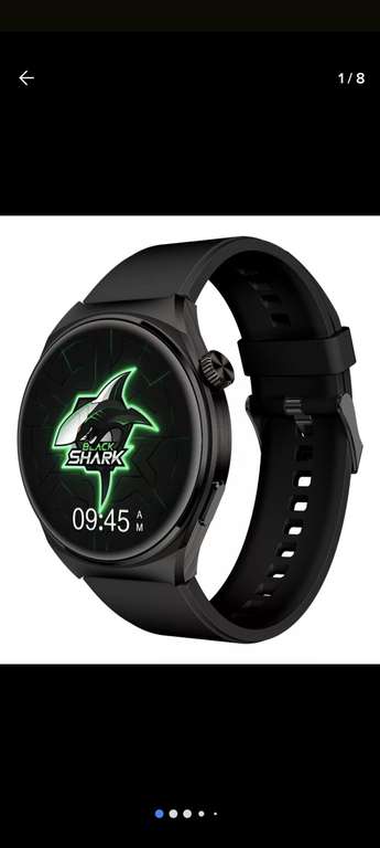 Mercado Libre: Reloj smartwatch black shark s1 amoled