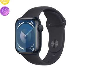 Costco: Apple Watch S9 (GPS) Caja de aluminio medianoche 41mm con correa deportiva medianoche