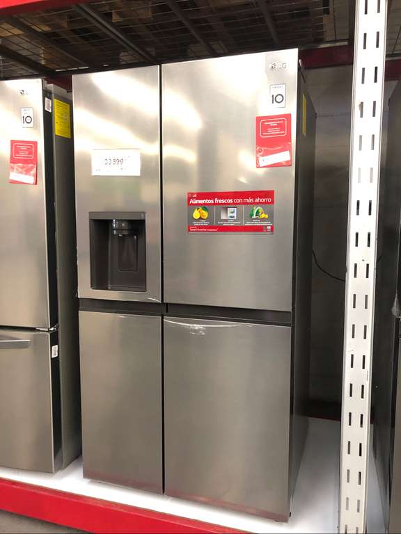 Sam’s Toluca: Refrigerador LG 27 pues VS27LIP