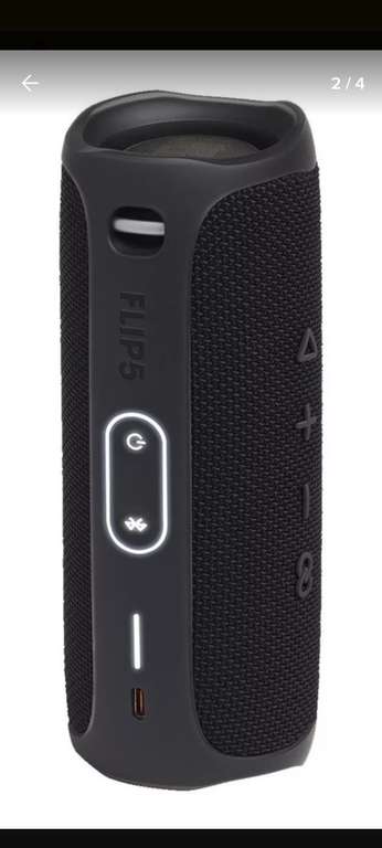 Mercado Libre: Bocina JBL Flip 5 portátil con bluetooth waterproof black matte