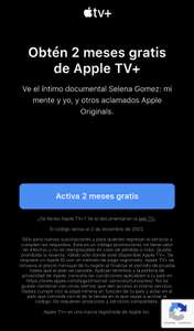 2 meses gratis de Apple TV+ para nuevos suscriptores