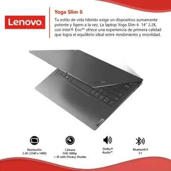 Sam’s club: Laptop Lenovo Yoga Slim 6 Core i5 13a 1340P Gen/16 GB RAM/512 GB SSD