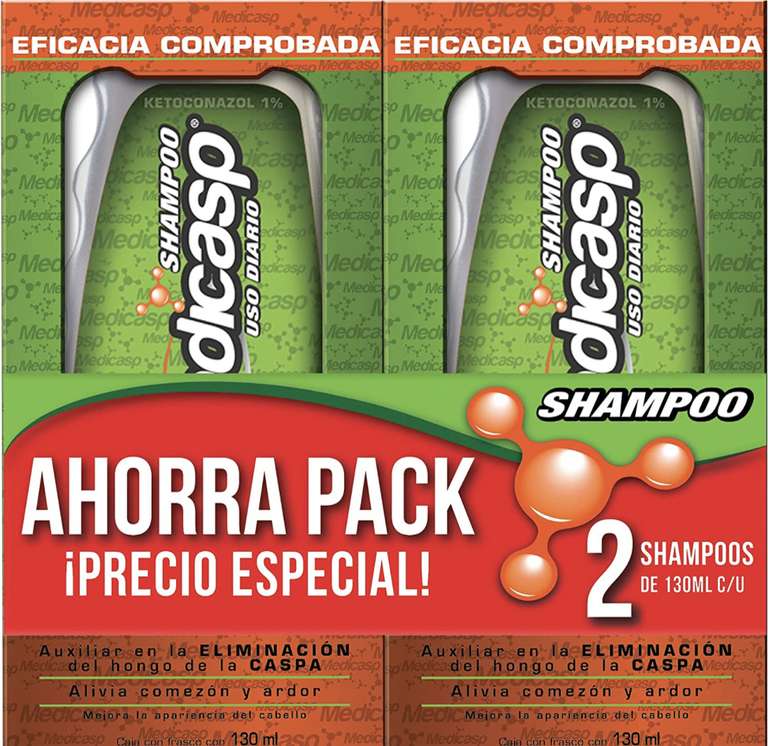 Amazon Shampoo Medicasp 2Pack (130 ml c/u)